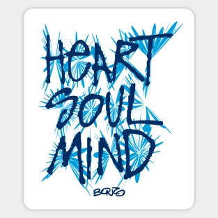 Heart Soul Mind 2 Sticker